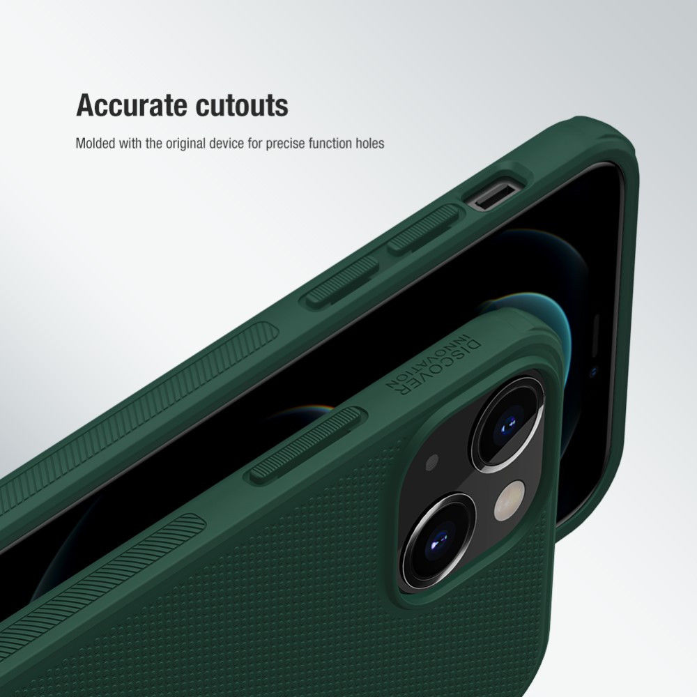 Nillkin Super Frosted Shield iPhone 13 Mini Hoesje Zwart afbeelding 9