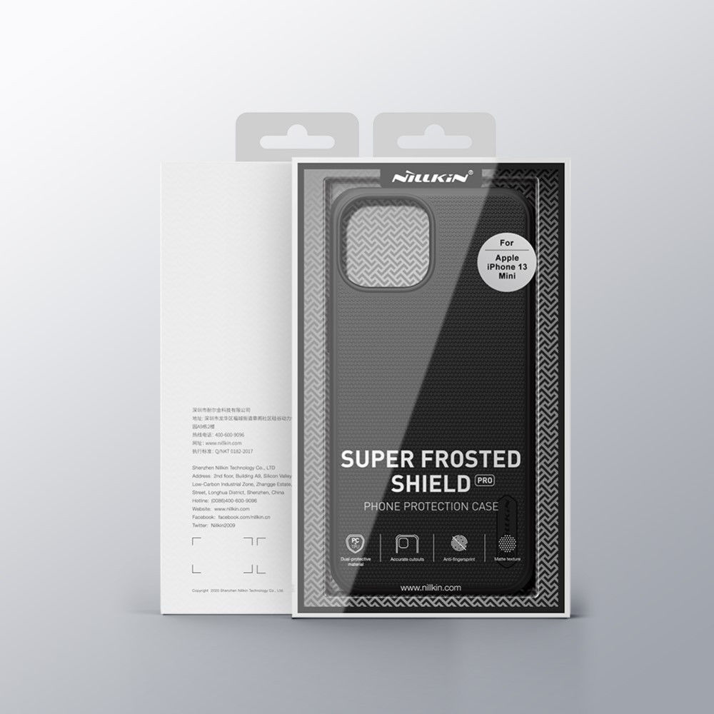 Nillkin Super Frosted Shield iPhone 13 Mini Hoesje Blauw afbeelding 14