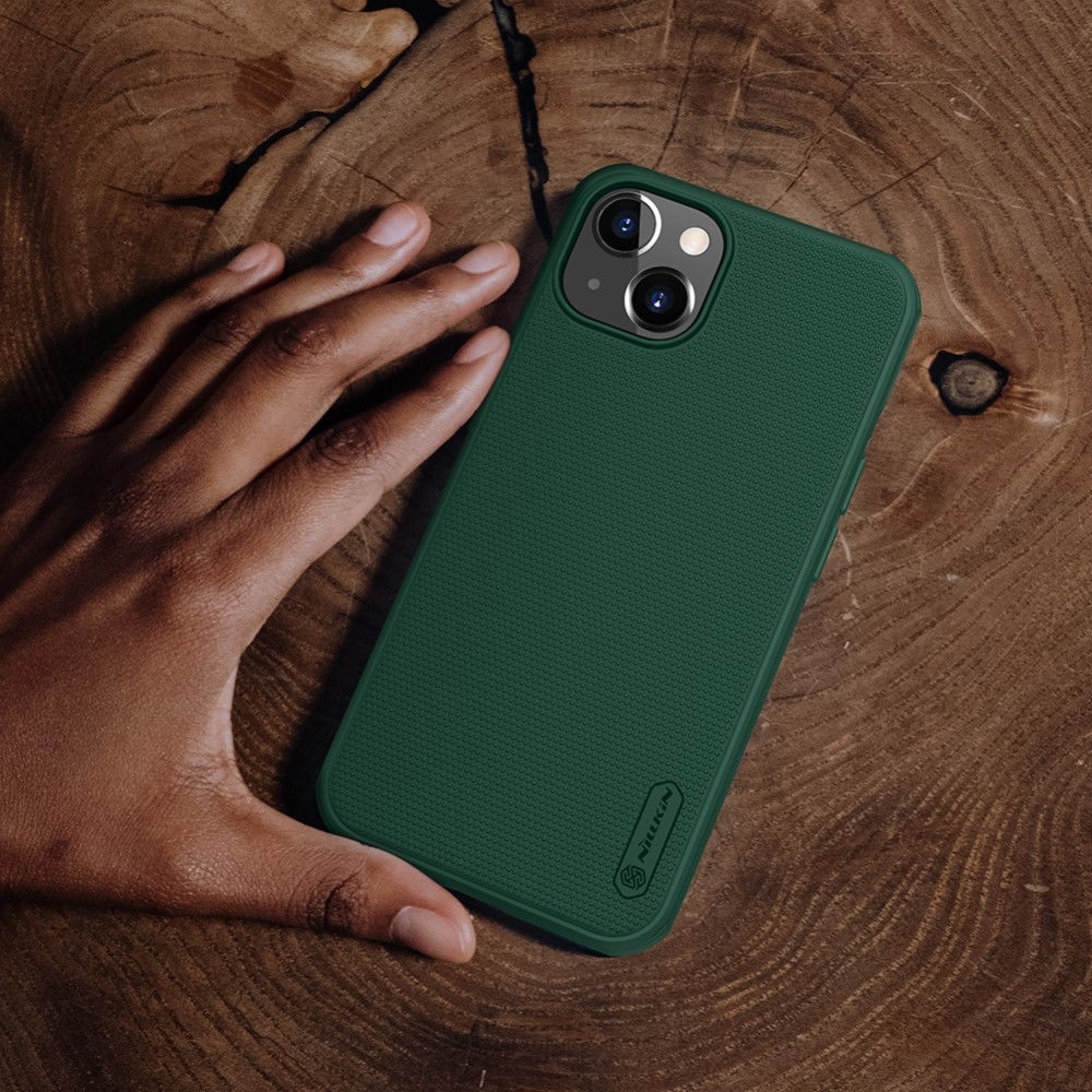 Nillkin Super Frosted Shield iPhone 13 Hoesje Rood afbeelding 11