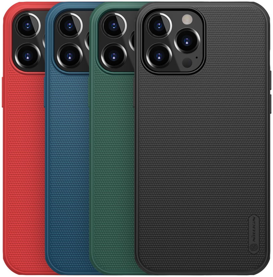 Nillkin Super Frosted Shield iPhone 13 Pro Hoesje Zwart afbeelding 9