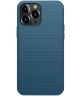Nillkin Super Frosted Shield iPhone 13 Pro Hoesje Blauw