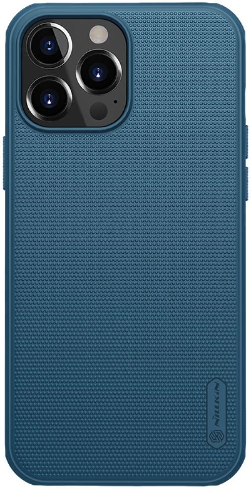 Nillkin Super Frosted Shield Apple iPhone 13 Pro Hoesje MagSafe Blauw afbeelding 1
