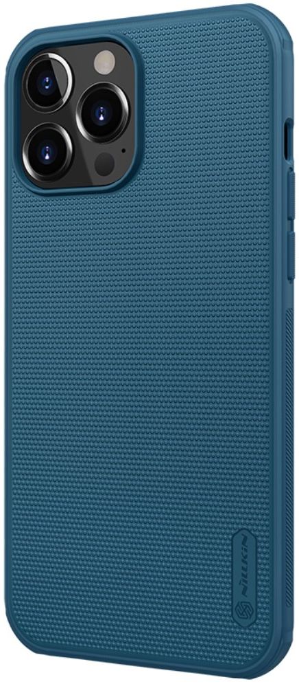 Nillkin Super Frosted Shield Apple iPhone 13 Pro Hoesje MagSafe Blauw afbeelding 2
