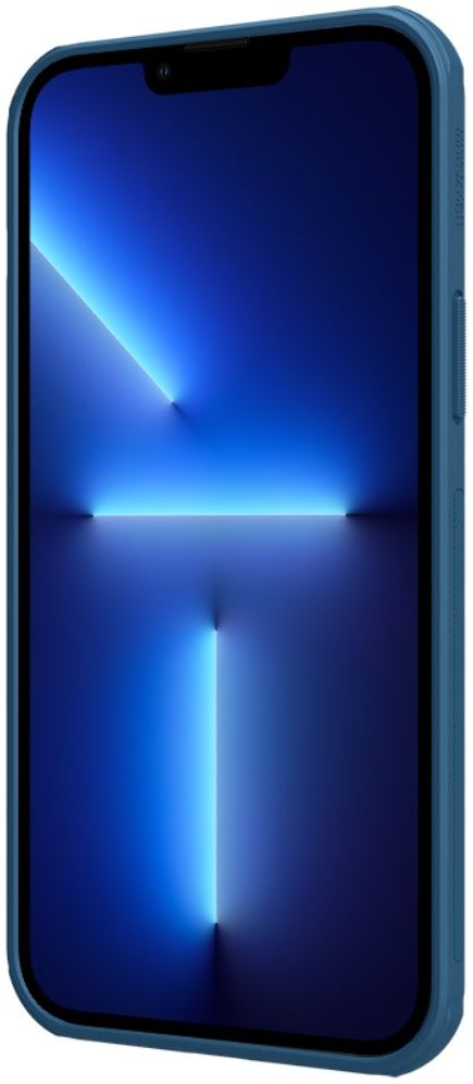 Nillkin Super Frosted Shield Apple iPhone 13 Pro Hoesje MagSafe Blauw afbeelding 16