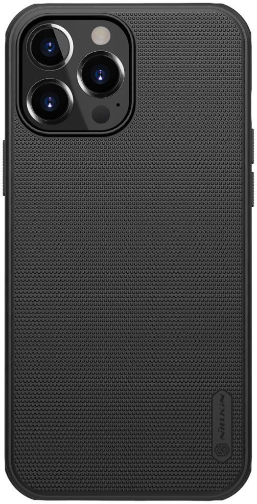 Nillkin Super Frosted Shield iPhone 13 Pro Max Hoesje MagSafe Zwart afbeelding 1