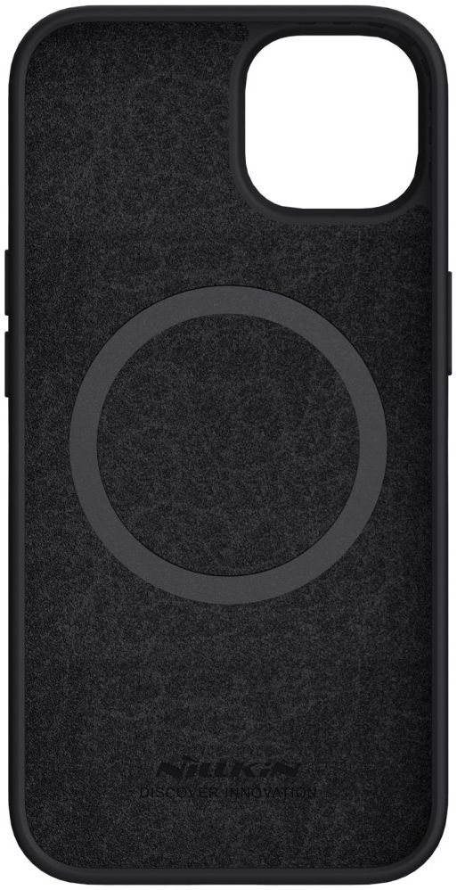 Nillkin iPhone 13 Pro Hoesje MagSafe Siliconen met Camera Slider Zwart afbeelding 5