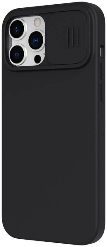 Nillkin iPhone 13 Pro Max Hoesje MagSafe Siliconen Camera Slider Zwart afbeelding 14