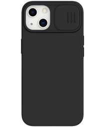 Nillkin CamShield Apple iPhone 13 Hoesje Siliconen Camera Slider Zwart