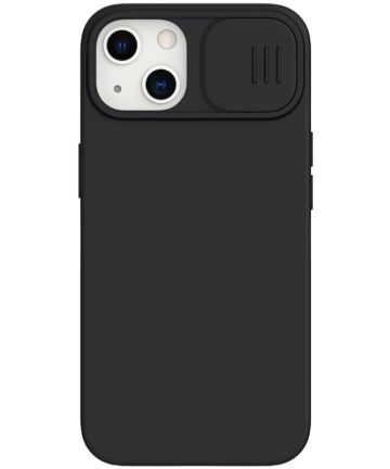 Nillkin CamShield Apple iPhone 13 Hoesje Siliconen Camera Slider Zwart Hoesjes