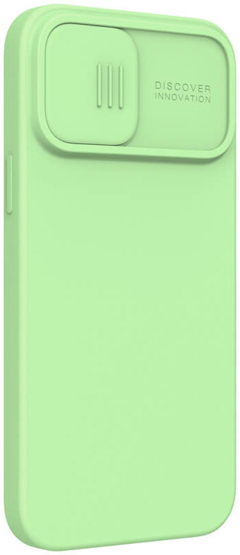 Nillkin Apple iPhone 13 Pro Max Hoesje Siliconen Camera Slider Groen afbeelding 2