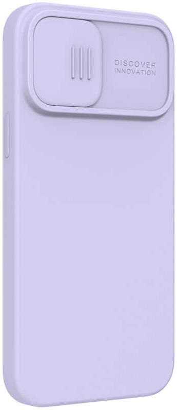 Nillkin Apple iPhone 13 Pro Max Hoesje Siliconen Camera Slider Paars afbeelding 2