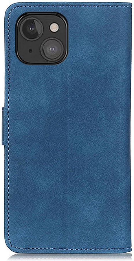 KHAZNEH Apple iPhone 13 Mini Hoesje Retro Portemonnee Blauw afbeelding 6