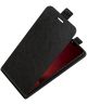 Apple iPhone 13 Pro Hoesje Verticale Flip Wallet Case Kunstleer Zwart