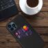 Apple iPhone 13 Pro Max Hoesje met Kaartsleuf Back Cover Bruin Zwart afbeelding 2