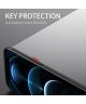 Apple iPhone 13 Pro Hoesje met Magnetische Ring Kickstand Blauw Zwart