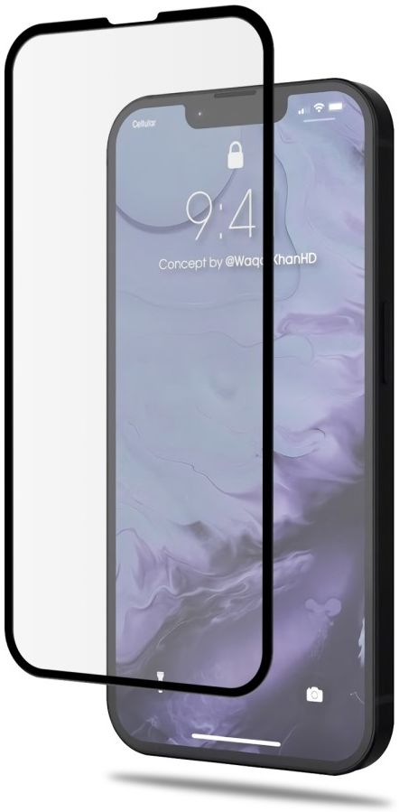 Apple iPhone 13 Mini Screen Protector 3D Tempered Glass Full Cover afbeelding 5