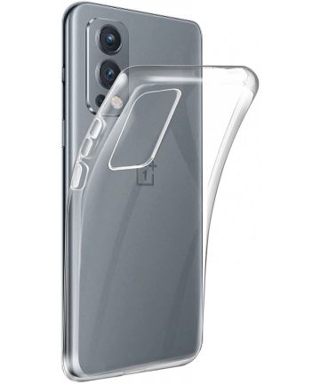 OnePlus Nord 2 5G Hoesje Dun TPU Back Cover Transparant Hoesjes
