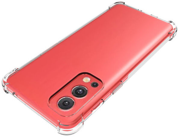 OnePlus Nord 2 5G Hoesje Schokbestendig Dun TPU Back Cover Transparant afbeelding 6