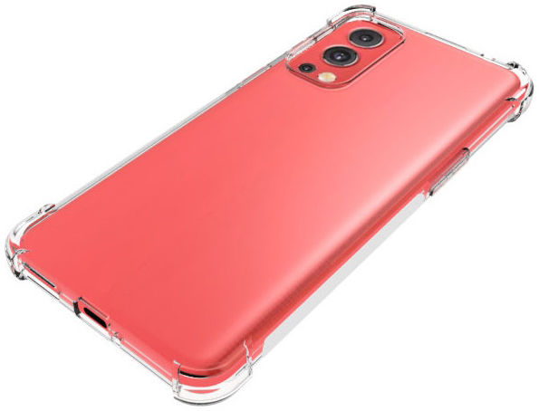 OnePlus Nord 2 5G Hoesje Schokbestendig Dun TPU Back Cover Transparant afbeelding 7