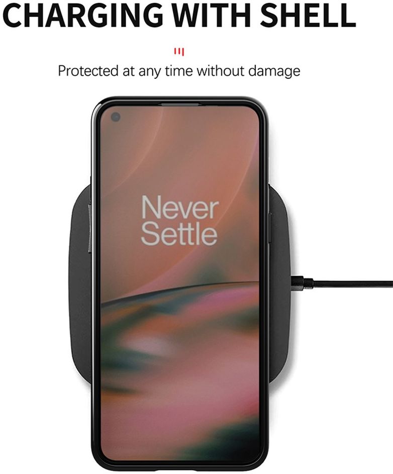OnePlus Nord 2 5G Hoesje TPU Thunder Design Back Cover Zwart afbeelding 9