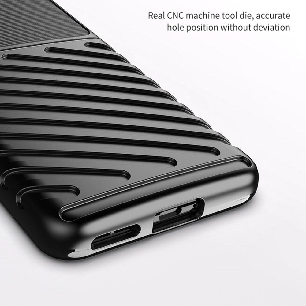 OnePlus Nord 2 5G Hoesje TPU Thunder Design Back Cover Blauw afbeelding 10
