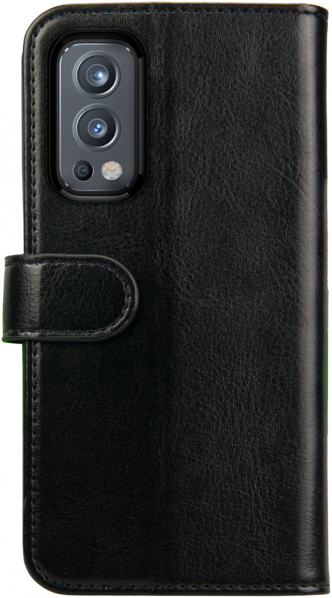 Rosso Element OnePlus Nord 2 5G Hoesje Book Cover Wallet Zwart afbeelding 4