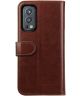 Rosso Element OnePlus Nord 2 5G Hoesje Book Cover Wallet Bruin