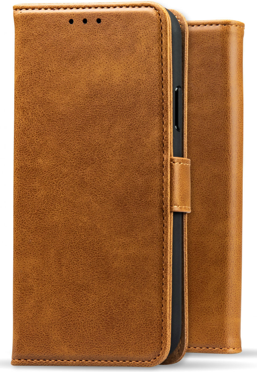 Rosso Element OnePlus Nord 2 5G Hoesje Book Cover Wallet Lichtbruin afbeelding 2