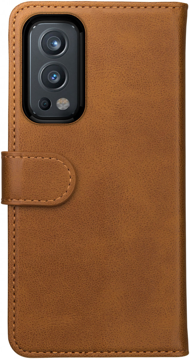 Rosso Element OnePlus Nord 2 5G Hoesje Book Cover Wallet Lichtbruin afbeelding 4