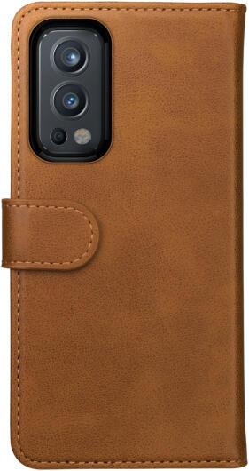 Rosso Element OnePlus Nord 2 5G Hoesje Book Cover Wallet Lichtbruin afbeelding 4