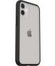OtterBox React Apple iPhone 12 / 12 Pro Hoesje Transparant Zwart