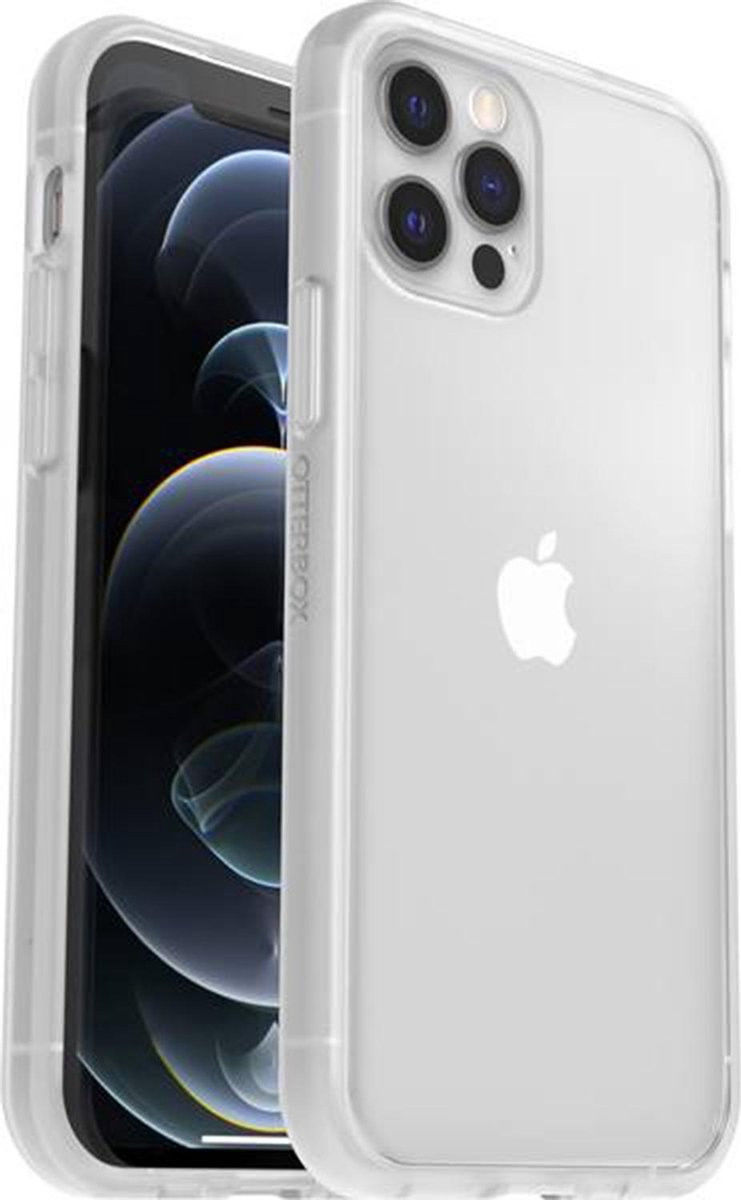 OtterBox React Hoesje + Screen Protector iPhone 12/12 Pro Transparant afbeelding 1