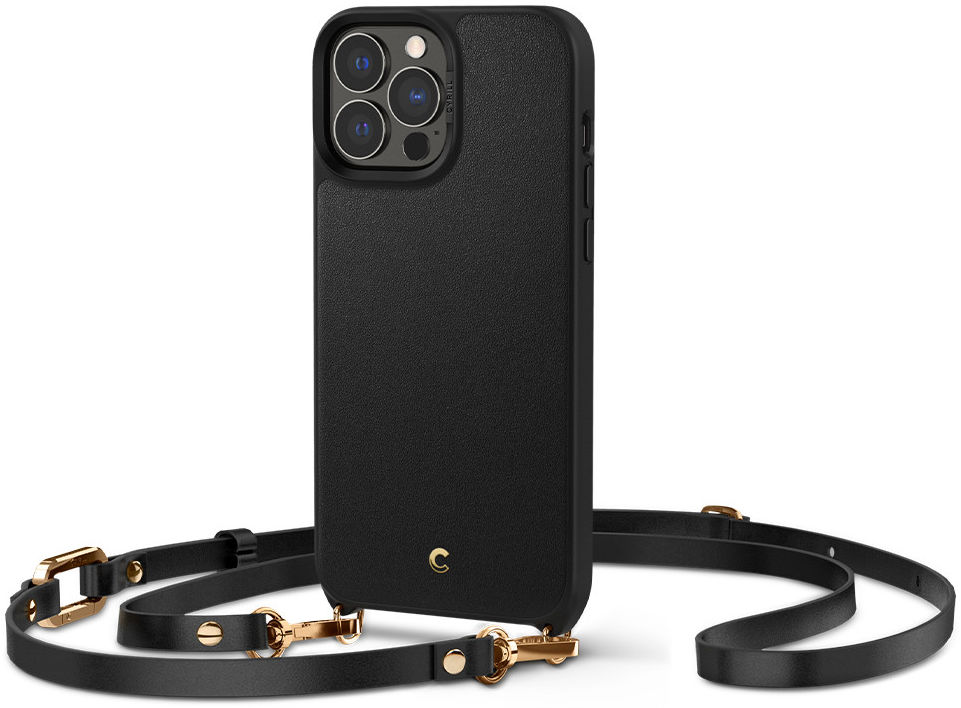 Spigen Classic Charm Apple iPhone 13 Pro Max Hoesje Zwart afbeelding 2