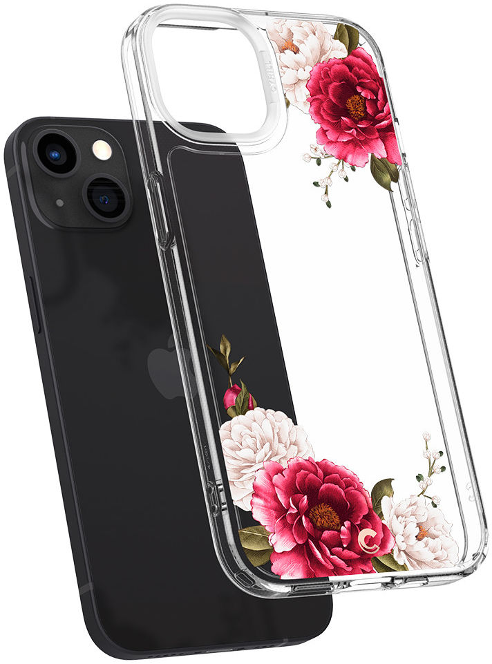 Spigen Cyrill Cecile Apple iPhone 13 Hoesje Red Floral afbeelding 4