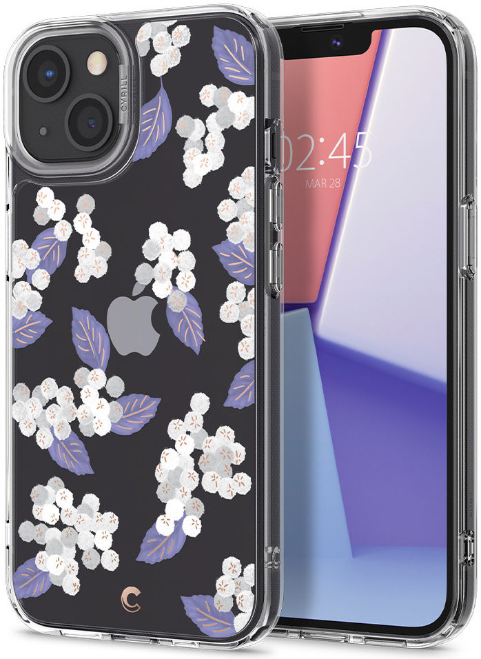 Spigen Cyrill Cecile Apple iPhone 13 Hoesje Cotton Blossom afbeelding 2