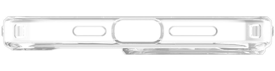 Spigen Ultra Hybrid iPhone 13 Pro Max Hoesje MagSafe Transparant/Grijs afbeelding 9