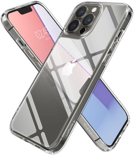 Spigen Quartz Hybrid Apple iPhone 13 Pro Max Hoesje Transparant afbeelding 2