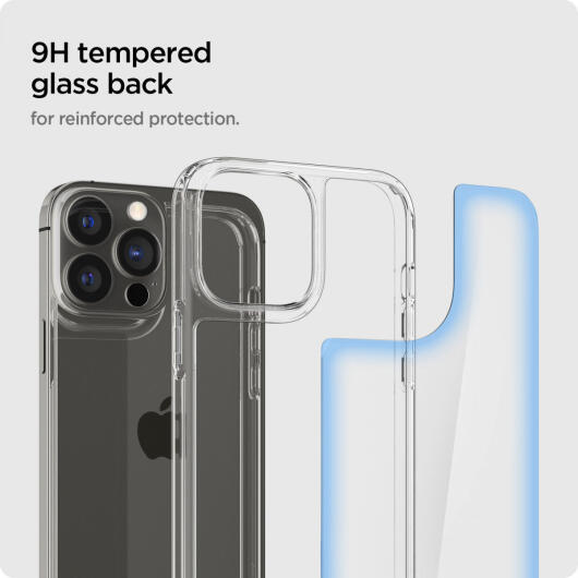 Spigen Quartz Hybrid Apple iPhone 13 Pro Max Hoesje Transparant afbeelding 4