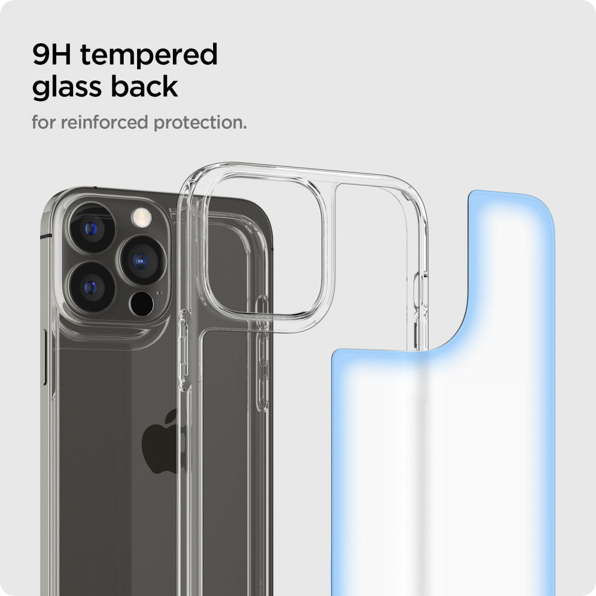 Spigen Quartz Hybrid Apple iPhone 13 Pro Max Hoesje Matte Transparant afbeelding 4