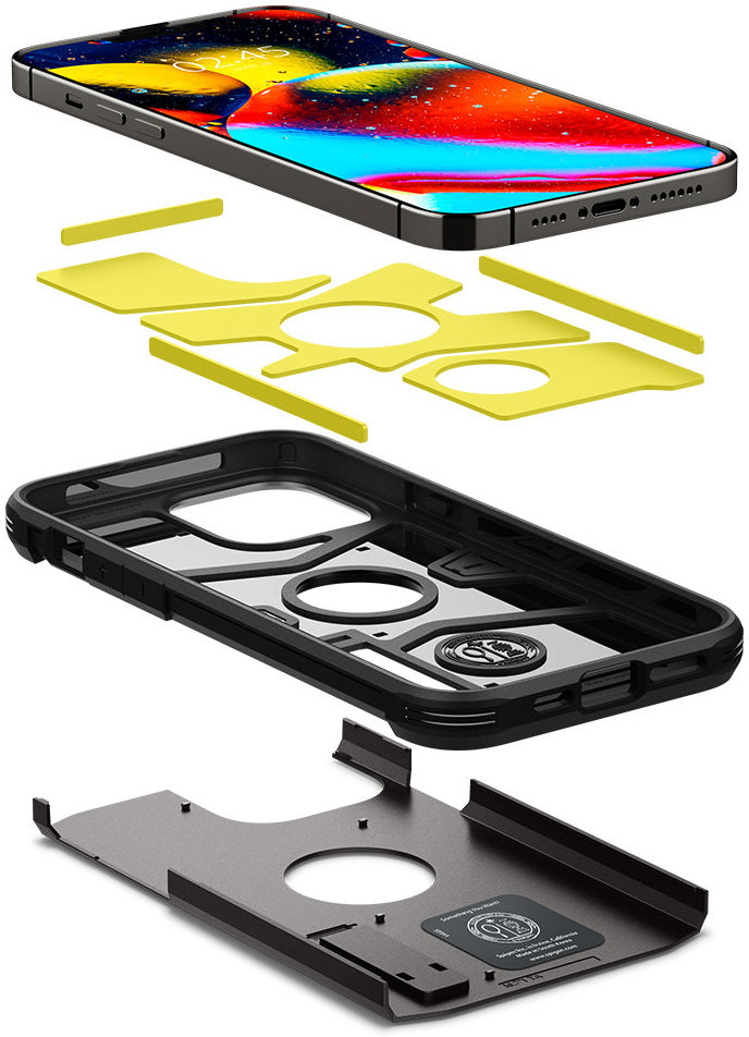 Spigen Tough Armor Apple iPhone 13 Pro Max Hoesje Back Cover Zwart afbeelding 4