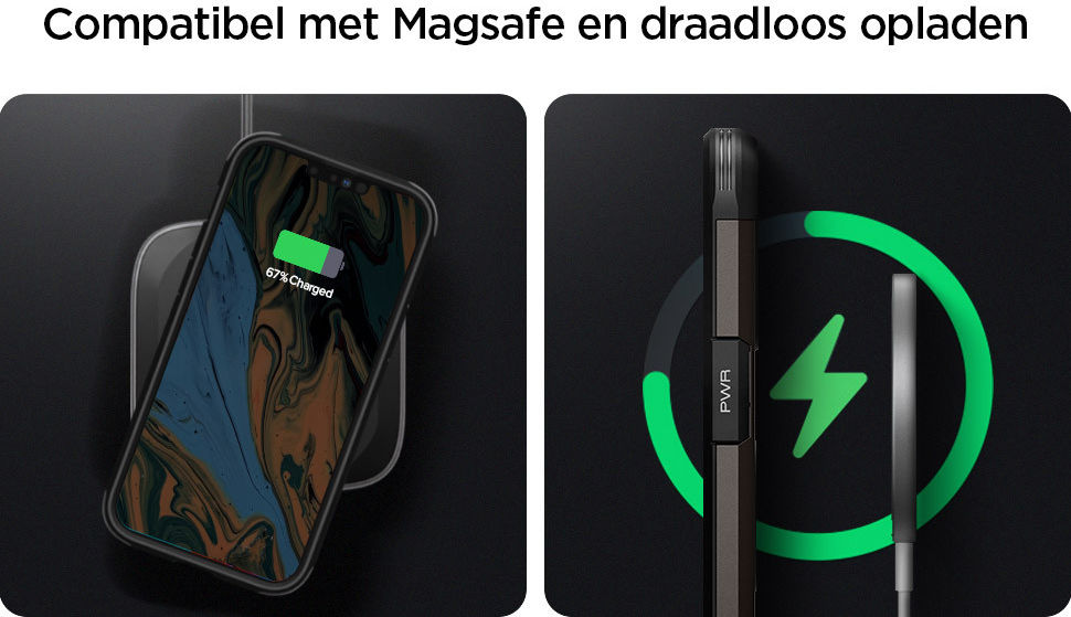 Spigen Tough Armor Apple iPhone 13 Pro Max Hoesje Back Cover Zwart afbeelding 7