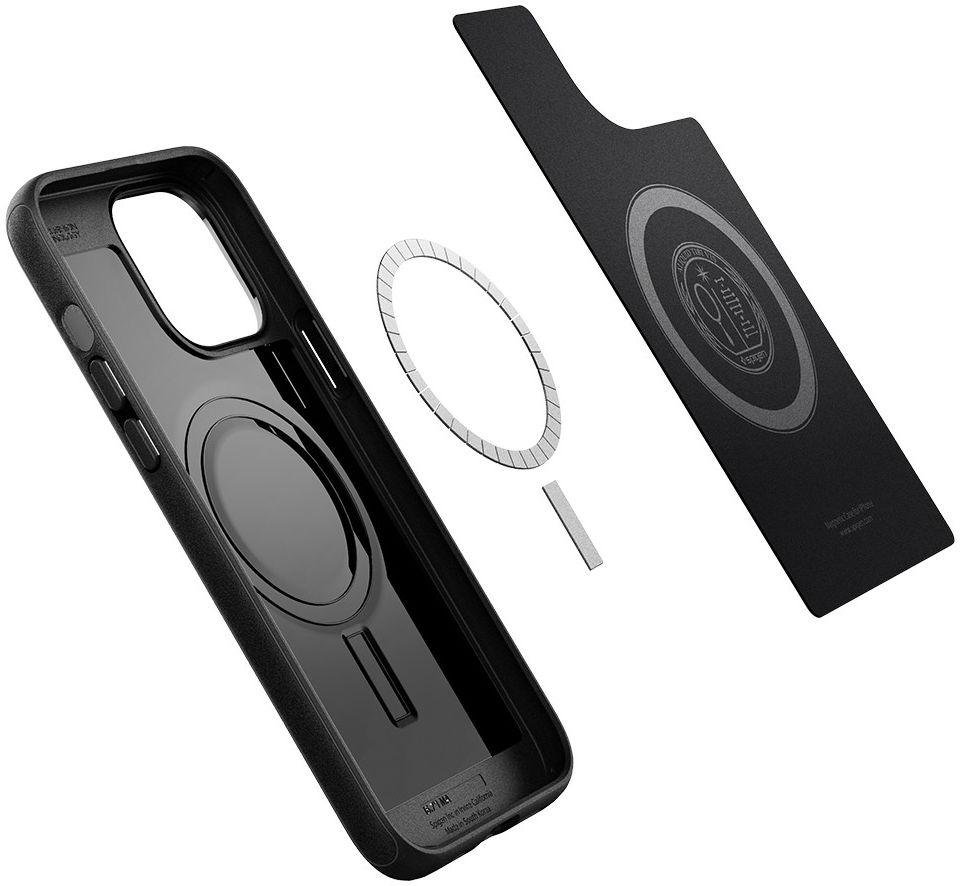 Spigen Mag Armor iPhone 13 Pro Max Hoesje voor Apple MagSafe Zwart afbeelding 3