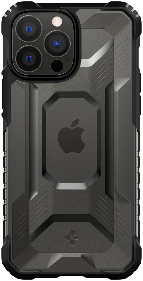 Spigen Nitro Force Apple iPhone 13 Pro Max Hoesje Frosted Transparant afbeelding 1