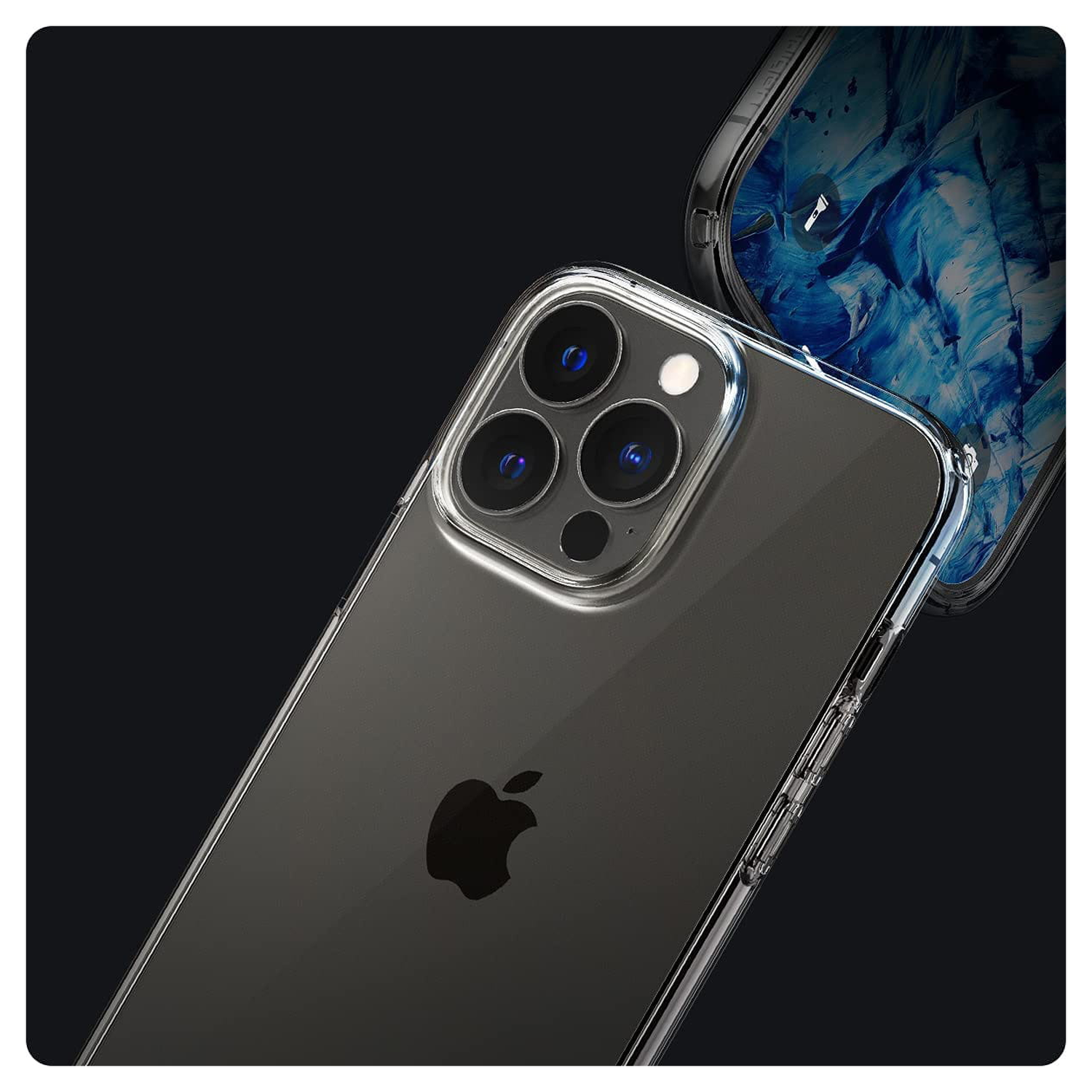 Spigen Liquid Crystal iPhone 13 Pro Hoesje Transparant afbeelding 6