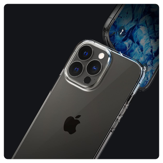 Spigen Liquid Crystal iPhone 13 Pro Hoesje Transparant afbeelding 6