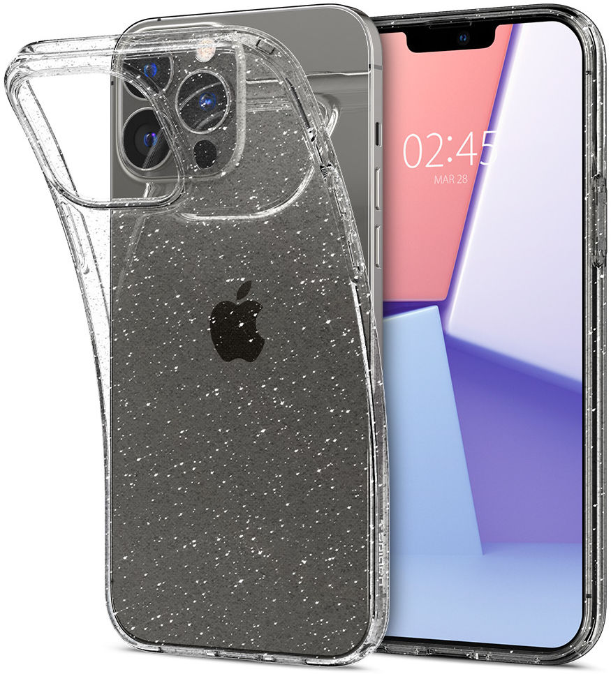 Spigen Liquid Crystal iPhone 13 Pro Hoesje Glitter afbeelding 2