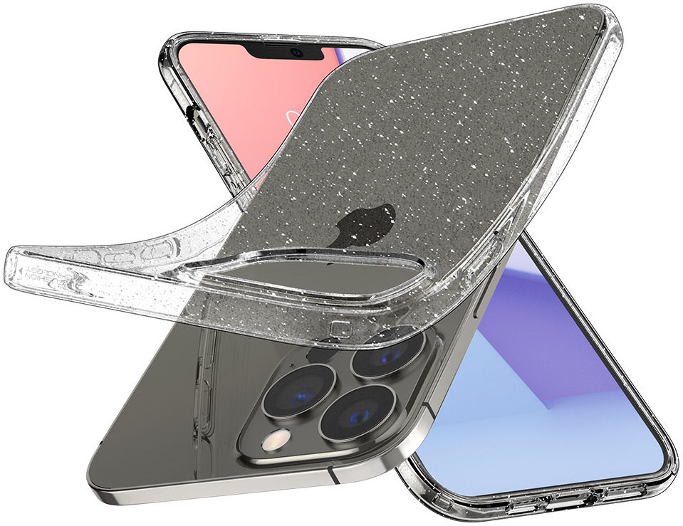 Spigen Liquid Crystal iPhone 13 Pro Hoesje Glitter afbeelding 5