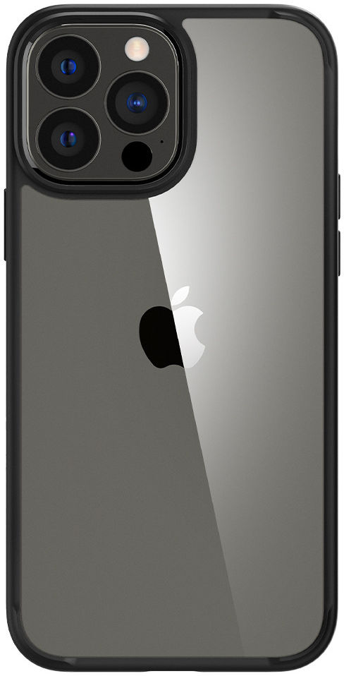 Spigen Ultra Hybrid Apple iPhone 13 Pro Hoesje Transparant/Zwart afbeelding 1