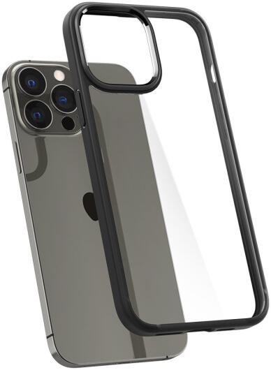 Spigen Ultra Hybrid Apple iPhone 13 Pro Hoesje Transparant/Zwart afbeelding 2
