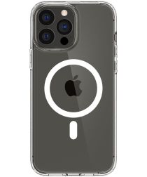 Spigen Ultra Hybrid iPhone 13 Pro Hoesje MagSafe Transparant/Wit